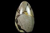 Tall, Free-Standing Polished Septarian - Madagascar #140990-2